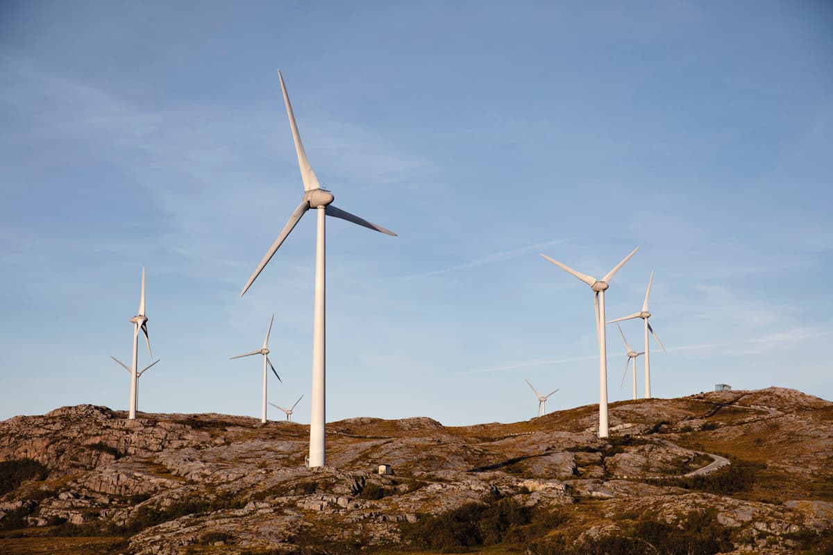 Vindmøller Vindmøller. Fotograf: Lykt Foto og Film