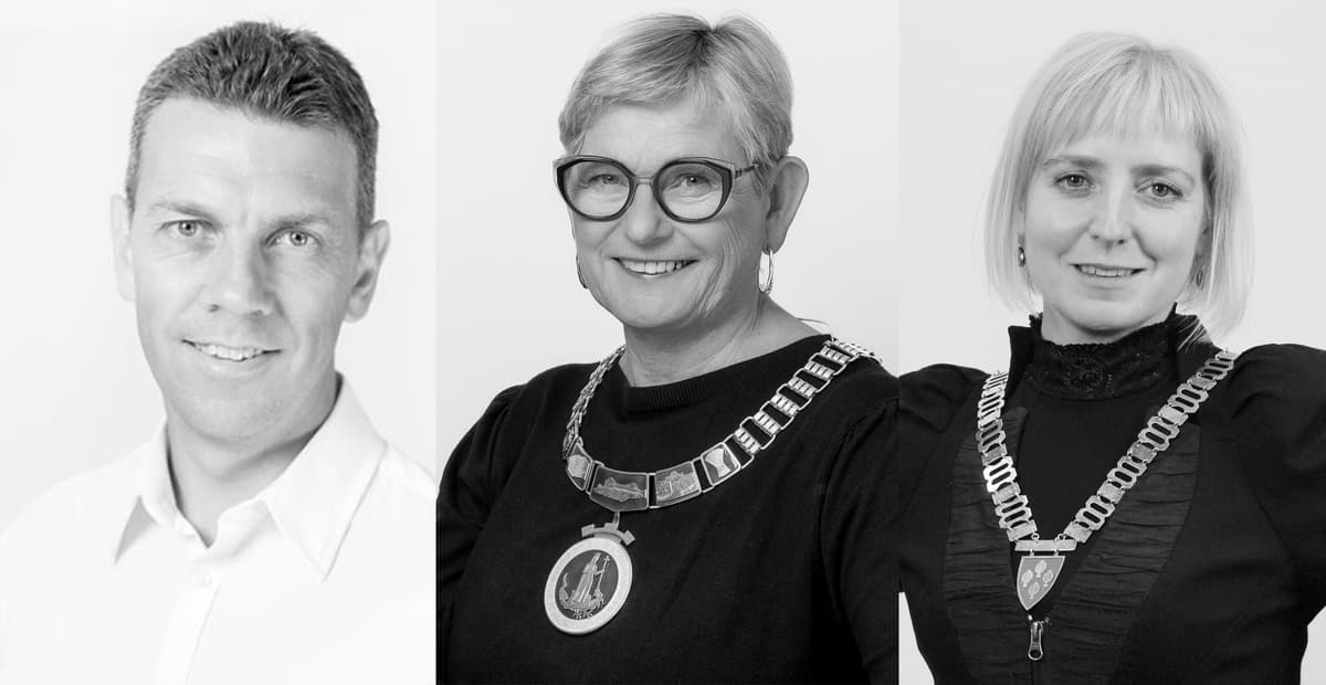 Ordførere En mann og to kvinner