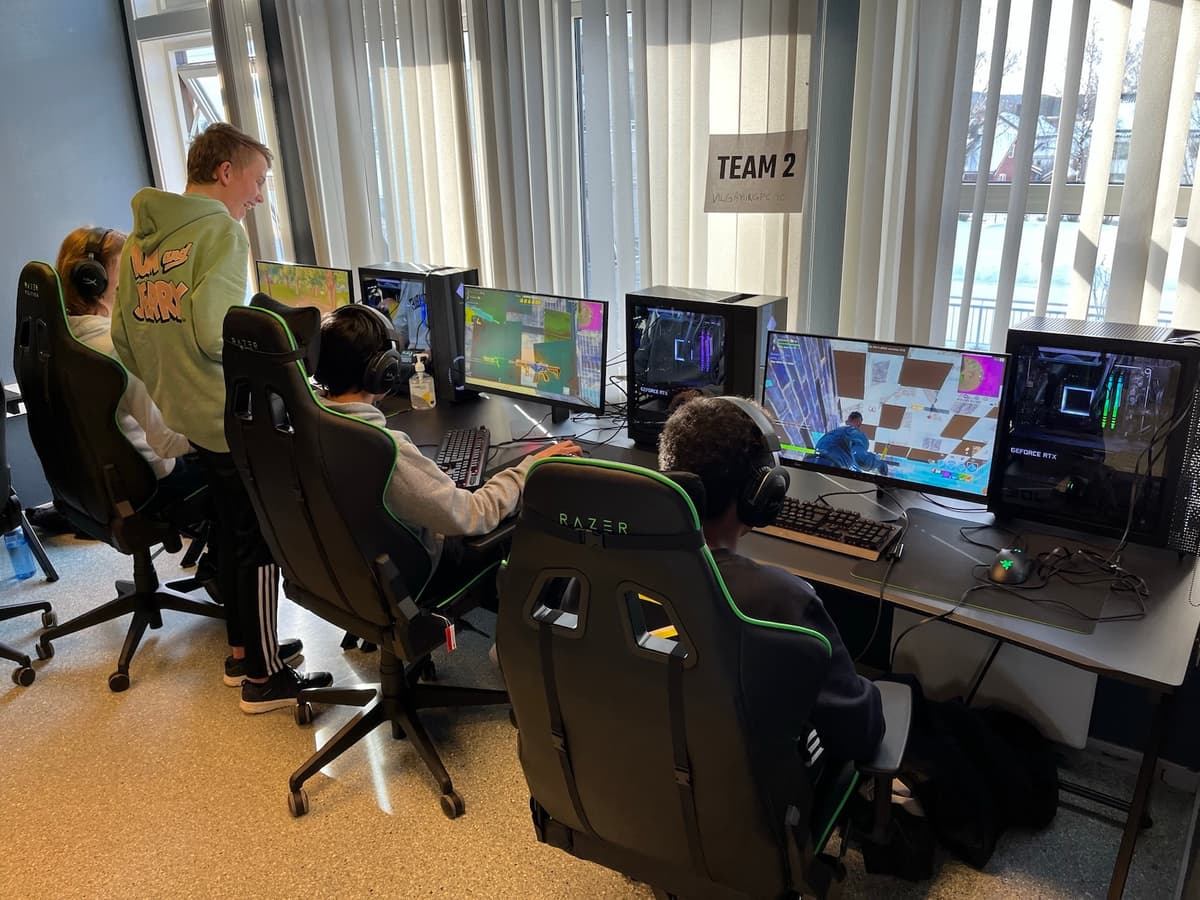 Ungdommer som gamer Ungdommer som gamer